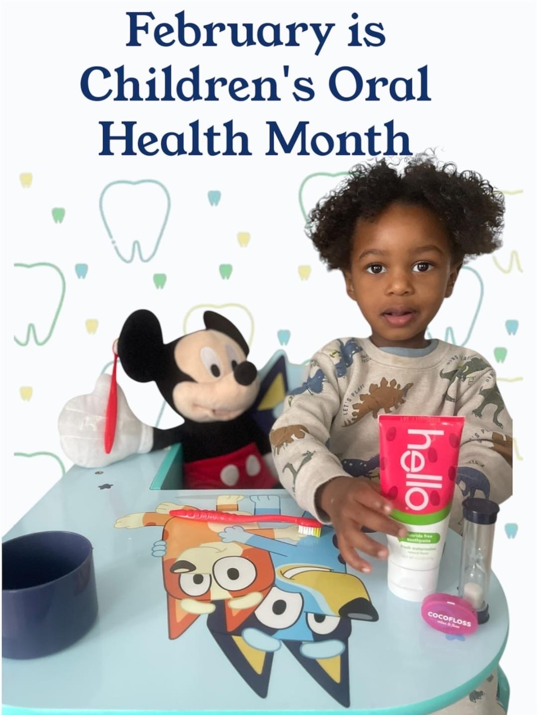 February is Children's Oral Health Month